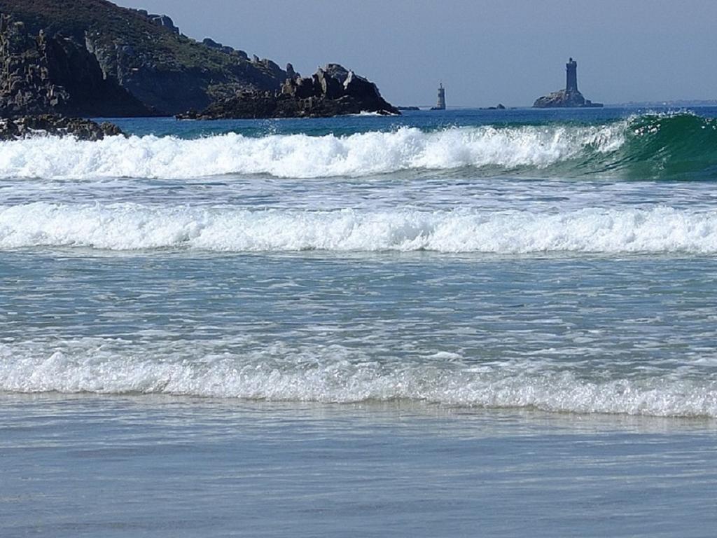 Au Calme A 10Mn Des Baies De Douarnenez Et Audierne Avec Cuisine A Disposition Mahalon Eksteriør billede